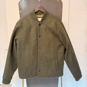 Old Navy Wool-Blend Varsity Jacket – Size M